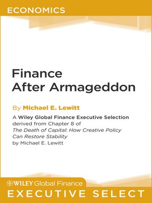 cover image of Finance After Armageddon